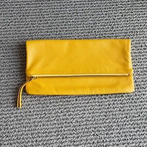 Brand New Banana Republic Genuine Leather Clutch